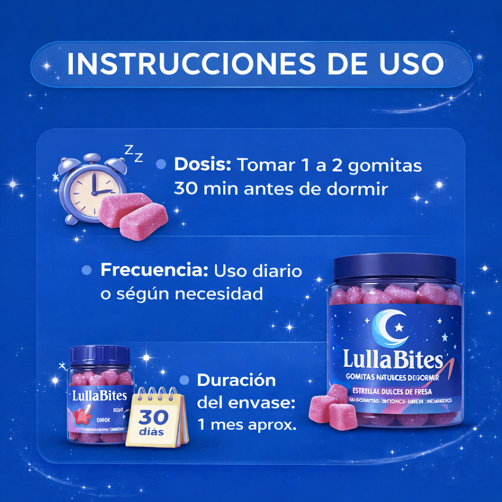 LullaBites® - Gomitas para dormir