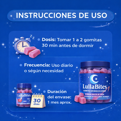 LullaBites® - Gomitas para dormir