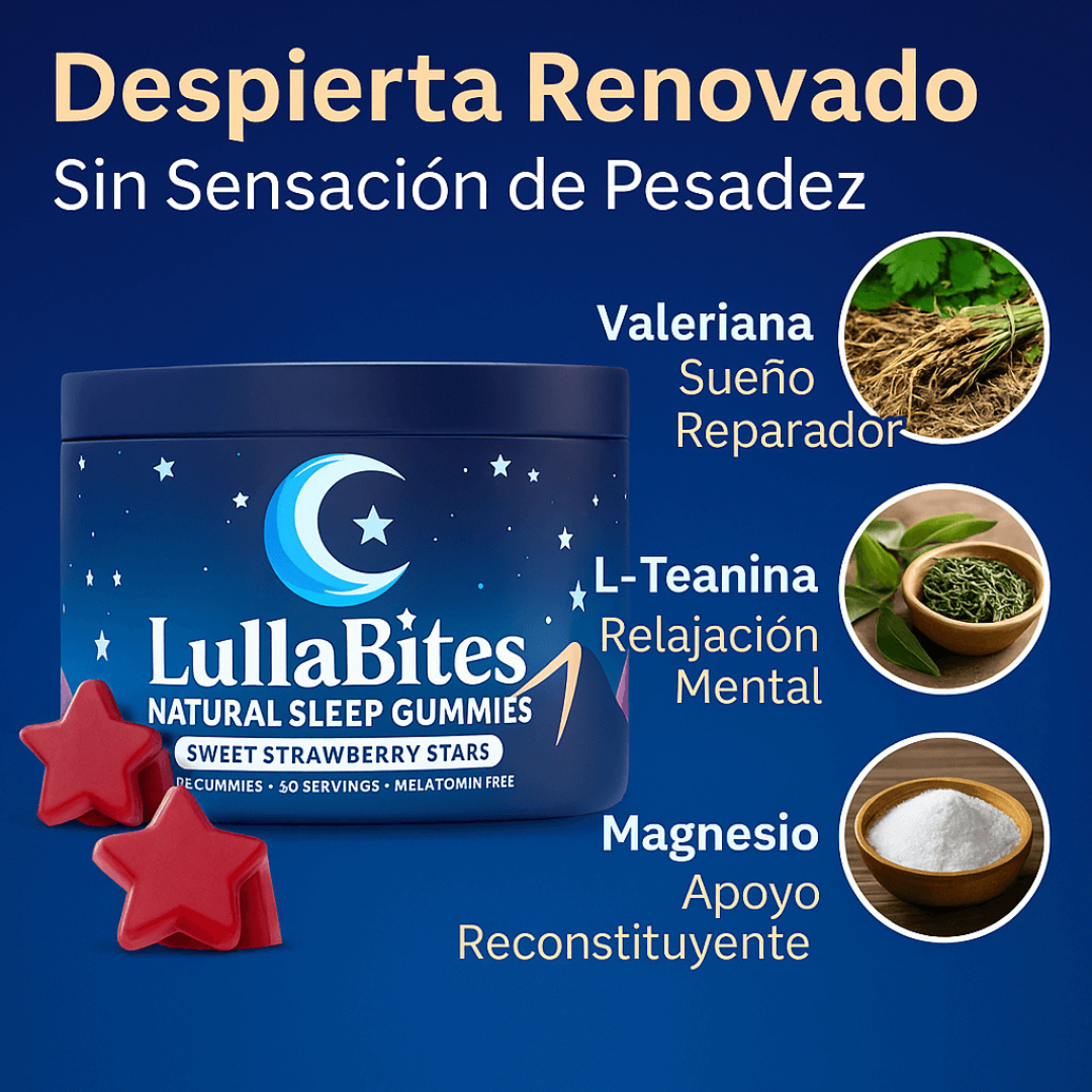 LullaBites® - Gomitas para dormir